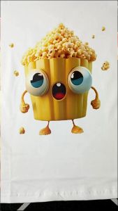 Kaos Pria Model Terkini Trending Motif 3D Bahan katun 24s Popcorn H002