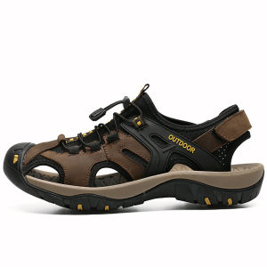 SHIYAN | Mens Outdoor Slip-Resistant Durable Hiking Sandals