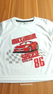 Baju Kaos Distro Anak Laki Laki Gambar Mobil Balap Import Usia 1 - 10 Tahun - Hypelane Kids - DTF