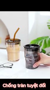 Nếu có hư hỏng sẽ bồi thường 100% Cốc thủy tinh Gorgous có nắp ống hút và bao da đi kèm