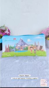 Swiss Dompet Landmark Souvenir Suvenir Oleh Oleh Mini Wallet Negara Dompet Panjang Pouch Mouse Pad Switzerland