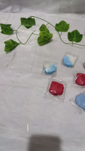 Bunga Rose petals hiasan romantis kelopak bunga mawar palsu dekorasi pesta