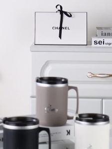 Milk Coffee Cup Stainless Steel Double Wall Thermal Insulated Water Cups and Mugs Metal Coffee Cup Mug