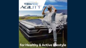 Kasur Springbed Hourglass Series & Matras THERAPEDIC AGILITY M