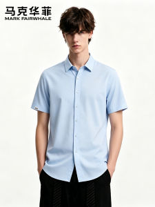 Mark Fairwhale | American Short Sleeve Collar Business Casual Shirt