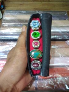 dompet tempat cincin batu akik batu mulia kulit