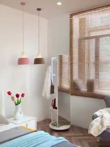 Standing Mirror Full Length Stand Mirror Dressing Mirror Mirror Stand Full Body Solid Wood Bedroom Rotatable Strong and Stable 落地镜 镜子全身