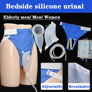 Wearable Bedridden Silicone Urine Collection for Men Female Elderly Urinary Incontinence Patients