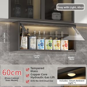 MEICHUWUYU | Under-Hanging Cabinet Wall-Mounted Kitchen Spice Rack