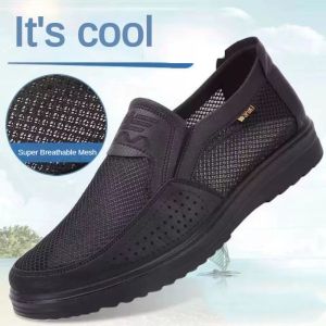 ​Mens Shoes 2025 Summer Casual Sneakers Breathable Mesh Chunky Sole Affordable Free Shipping​