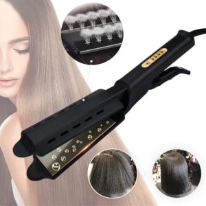 Flat Iron Hair Straightener Professional Iron Wide Plates Hair Straightener