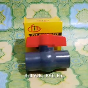 Ballvalve Stopkran PVC Drat 1 inc Merk Fit