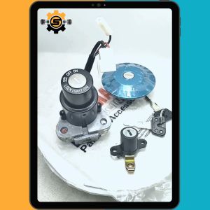 Keyset Original Yamaha 5BP Kunci Kontak Scorpio Z Scorpio Lama Kunci Motor 1 Set Key Set Konci Motor Asli Konci Kontak Anti Maling Ori YGP