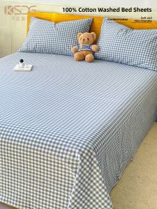 Kiss Dear | Cotton Solid Color Nordic Bed Sheet