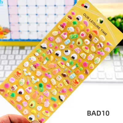 Shanle | Cute Mini Animal Pattern 3D Bubble Stickers