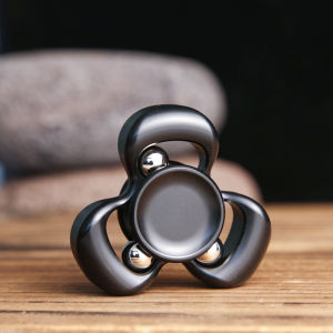 Stainless Steel Horizon EDC Fidget Spinner Toy Stainless Steel - Anxiety Stress Relief Focus Gyro Hand Spinner for Office Desk
