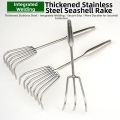 FEIZHUXIANSEN | Stainless Steel Rake for Lawn Care. 