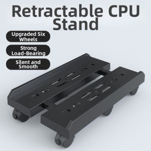 Adjustable Moving Computer Tower Stand Adjustable Width