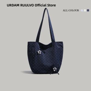 URCDN RDALVO | Bow Dots New Summer Casual Commuter Tote Bag