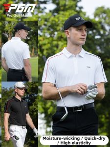 PGM GOLF | New Breathable Short Sleeve Polo Shirt Summer Golf Apparel