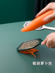 Double-sided Kitchen Grater Vegetable Slicer Peeler Cutter Stainless Steel Potato Carrot Shredder Melon Graters