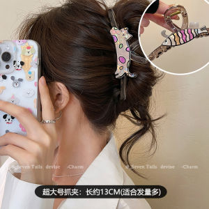 กิ๊บติดผมรูปสุนัขสีกลั่น เครื่องประดับผมสไตล์เกาหลีขนาดใหญ่ กิ๊บติดผมรูปสัตว์น่ารักสำหรับผู้หญิงและเด็ก