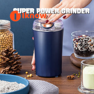 I know Electric Mini Spice Coffee Bean Grinder Blender Grinding Machine Grain Mill Crush Mill Chinese Herb Medicine Baby Food Dry Grider
