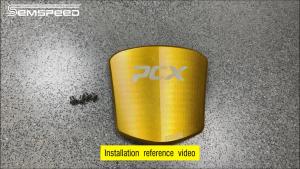 Semspeed cho Honda PCX 160 125 pcx160 pcx125 2025 xe máy CNC Xăng Xăng Bìa nhiên liệu bình dầu trường hợp bảo vệ