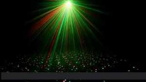 Laser Stage Lights Party Projector Lights DJ Disco Sound Activated Strobe Lights RGB Led Laser Projector For Birthday Wedding KTV Bar Concert USB Plug