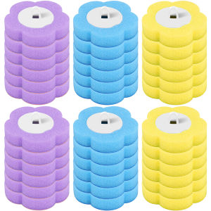 36Pcs Disposable Toilet Brush Cleaning Kit Replacement Head Long Handle Restroom Wc Bathroom Tool Accessories