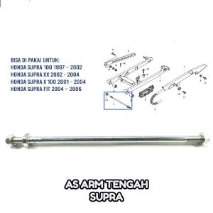 As Arm / Tengah Supra - As Swing Arem Fork Forek Garpu Tengah Center Honda Supra Lama Old 100cc Supra X Supra XX Supra Fit Lama Old