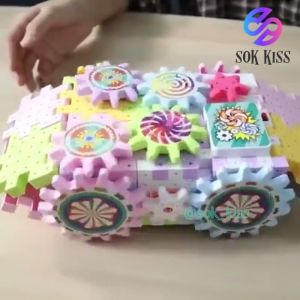 Đồ chơi bộ đồ chơi lắp ráp bánh răng vòng xoay chuyển động 83 135 và 203 chi tiết xếp hình lego giáo dục thông minh cho bé