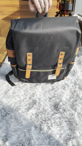 2024 Korean Canvas Casual Travel 3 in1 Backpack for Men Women Multifunctional Student Bag