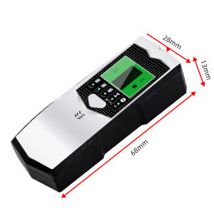 Máy Dò Kim Loại Cầm Tay 5 Trong 1 Máy Quét Tường Máy Dò Thanh Gỗ Máy Dò Cáp Điện Máy Đo Độ Sâu Với Màn Hình LCD Dành Cho Đồ Dùng Điện Tự Chế