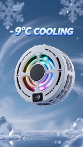 【Buy 1 Take 1】Gaming Cooling Fan White and Black Heat Dissipation Efficient High-Speed Low Noise Pagpapalamig ng cellphone