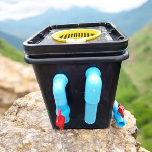 ถังช่วยโลก ถังดักไขมัน ดักน้ำมัน เศษอาหาร ขนาด 20ลิตร ใหญ่จุใจ ราคาประหยัด