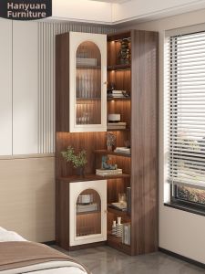 HANYUAN | Corner Bookshelf
