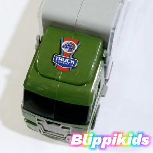 Đồ chơi Xe vận tải chở 6 xe Quân sự gồm Xe thang xe Vận tải Xe thiết giáp Xe mở đường Xe cứu thường...