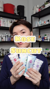Kem chống nắng nâng tông Kose Cosmeport Suncut UV Essence Spf50+ PA++++ 80g - Nhật Bản