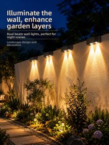XLYS | Garden Landscape Waterproof Lighting Easy-Install Wall Lights