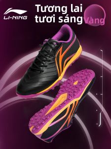 Li-Ning | Giày Đá Bóng Da cho Trận Đấu và Tập Luyện Chuyên Nghiệp Thoáng Khí Không Trượt