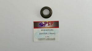 Mur Kopling Jupiter M10 (Harga Per 1 PCS) - Mor Mur Baut Baud Nut Hex Rumah Kampas Kopling Kopleng