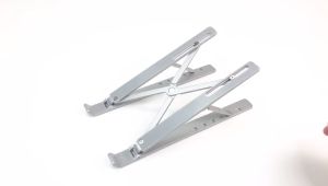 Art Living Aluminum Portable and Foldable Laptop Stand Notebook Stand Non-slip Notedbook Laptop Stand