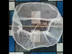 Lưới bọc lồng quạt an toàn cho bé vải bọc cả loại quạt lớn và nhỏ (Dây rút vừa các loại quạt gia đình)