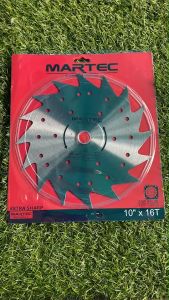ใบมีด ใบมีดวงเดือน วงเดือนตัดหญ้า 10นิ้ว 16ฟัน แบบลับคมได้ MARTEC