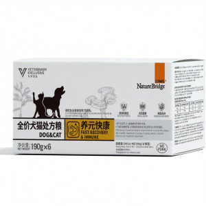 Nature Bridge | Thức Ăn Ướt cho Thú Cưng theo Đơn Thuốc 190g*4 Gói