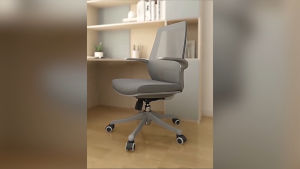 Sihoo M76 Half Mesh Middle Back Ergonomic Office Chair | Color: Grey Black Pink