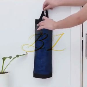 KNK Shopping Plastic Carrier Bags Storage Holder Store kitchen Storage bag (Random Color)