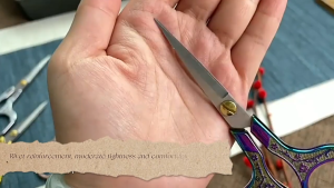 Vintage Plum Scissors Stainless Steel Household Scissors Window Embroidery Scissors Paper Cutting Thread Thread Trimming