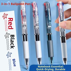 Three-Color All-In-One Multifunction Gel Pen 0.5mm
